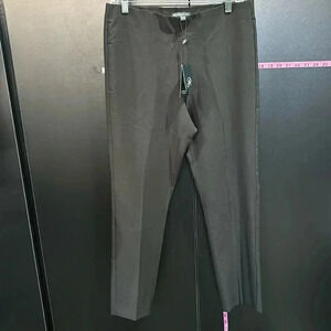 Adrianna Papell Pull On,solid bi-stretch pants, faux pocket,straight leg,dressy